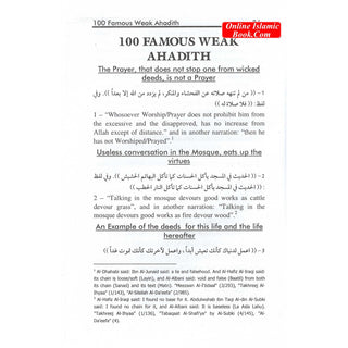 100 Famous Weak Ahadith Among Unaware Khatibs  And Speakers