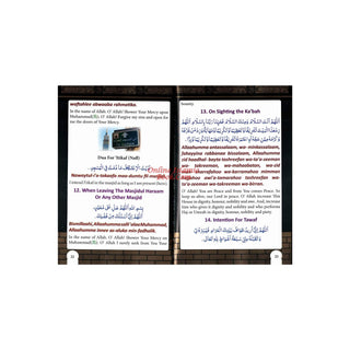 Duas for Haj and Umrah by Moulana M.S. Banoo (Nadwi) Pocket Plus