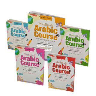 Madinah Arabic Course for English Speaking Children 5 Books Set