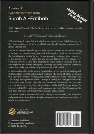 A Series Of Guidelines Taken From Surah Al-Fatihah