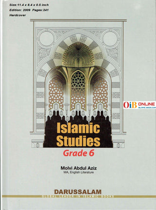 Islamic Studies Grade 6 By Maulvi Abdul Aziz Darussalam Publications