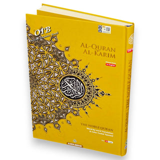 Maqdis Quran – Word-by-Word English-Arabic, Color-Coded Tajweed (A4)