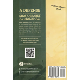 A Defense Of Eminent Scholar Shaykh Rabee' al-Madkhali