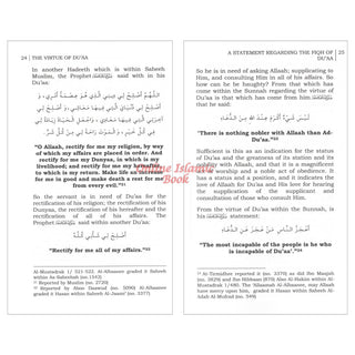 A Statement Regarding Fiqh of Du'aa By Shaykh 'Abdur Razzaaq Bin 'Abdul-Muhsin Al-Badr