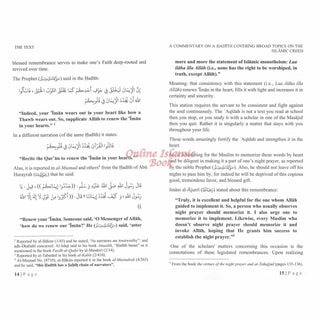 A commentary on a Ḥadīth covering broad topics on the Islamic Creed,ISBN: 9798885258227