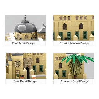 Al-Aqsa Mosque 768 Piece Building Block Set