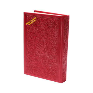 Al Quran Al Kareem (Rainbow Quran in beautiful different leather cover) Medium Size