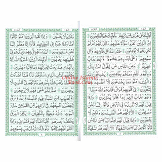 Al Quran Al Kareem,30 Separate Parts,13 Line Siparah Set (Urdu/Persian/South African) Script (Ref 109/13)