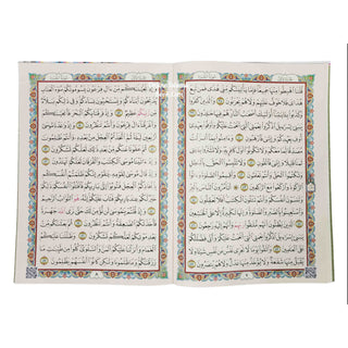 Al Quran Al Kareem in 30 Separate Parts Set Leather Case-Uthmani Script (Dar Al Bashair) (Arabic Only) Large Size,Mushaf Jawami,