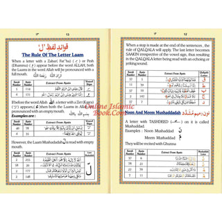 Al Quran ul kareem With Tajweed Rules (Persian/Pak/Indo Script) 13 Line Ref 23CC