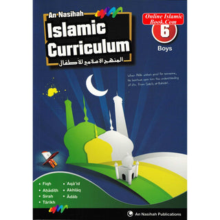 An Nasihah Islamic Curriculum Coursebook 6 For Boys