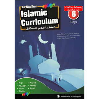 An Nasihah Islamic Curriculum Workbook 6 For Boys