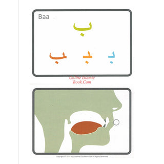 Arabic Alphabet Flash Cards By Suzanne Elizabeth Kidd