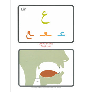 Arabic Alphabet Flash Cards By Suzanne Elizabeth Kidd