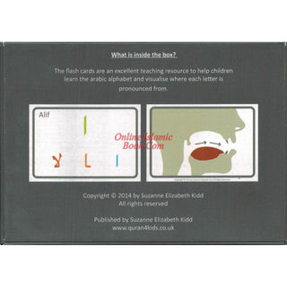 Arabic Alphabet Flash Cards By Suzanne Elizabeth Kidd