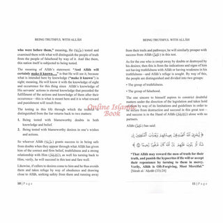 Being TruthFul With Allah By Shaykh Abdur Razzaq ibn Abdul Muhsin al-Badr,ISBN: 9781944241339