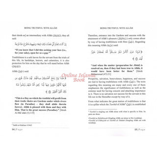 Being TruthFul With Allah By Shaykh Abdur Razzaq ibn Abdul Muhsin al-Badr,ISBN: 9781944241339