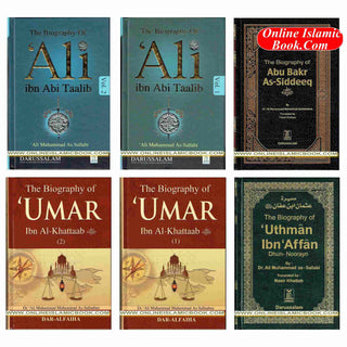 Biography Of Four Caliph Of Islam (Complete Set) By Dr. Ali Muhammad  Muhammad As-Sallaabee