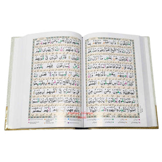 Tajweed Quran with Urdu Translation Bold Letter Darussalam-2 vol Set-9 lines