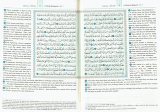 The Quran Arabic Text With English Meanings (Saheeh International) Large Size Meaning and Notes By Noor International