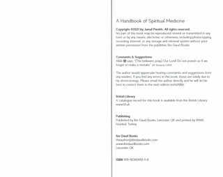 A Handbook of Spiritual Medicine by Jamal Parekh (Ibn Daud) Paperback,,