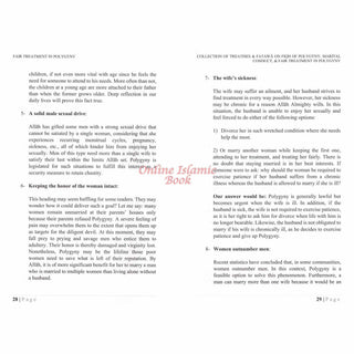 Collection Of Treatises & Fatawa on Fiqh Of Polygyny