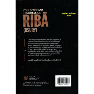 Collection of Treatises on Riba (Usury) Shaykh Abdul Aziz bin Abdullah bin Baz