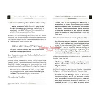 Combining the Two Prayers While Travelling, Along with Some Issues the Traveler Needs
ISBN: 9798898524531