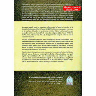 Commentary On The Aqeedah (Creed) Of At-Tahawi: Sharh Aqeedah At-tahawiya By ʻAlī ibn ʻAlī Ibn Abī al-ʻIzz