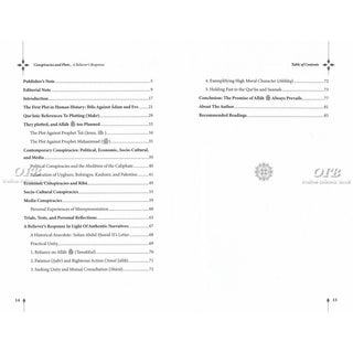 Conspiracies And Plots - A Believer's Response&nbsp;
ISBN: 9786297545493