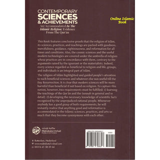 Contemporary Sciences & Achievements Are Accommodated