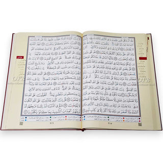 Deluxe Tajweed Quran Double Mosque Size Without Case