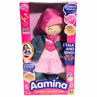 Desi Doll Talking Muslim Girl Doll Aamina Amina