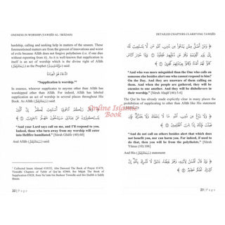 Detailed Chapters Clarifying Tawhid, Minor Shirk & Major Shirk