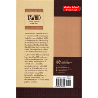 Detailed Chapters Clarifying Tawhid, Minor Shirk & Major Shirk