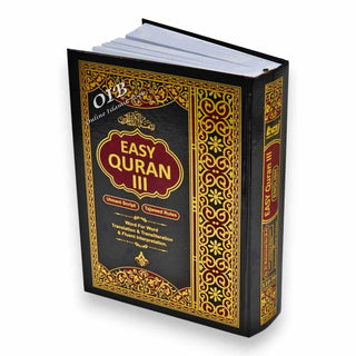 Easy Quran 3 Uthmani Script with Tajweed Rules Word-by-Word English Translation