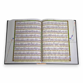 Easy Quran 3 Uthmani Script with Tajweed Rules Word-by-Word English Translation