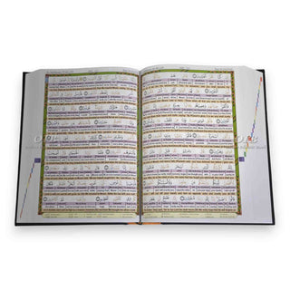 Easy Quran 3 Uthmani Script with Tajweed Rules Word-by-Word English Translation