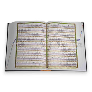 Easy Quran 3 Uthmani Script with Tajweed Rules Word-by-Word English Translation