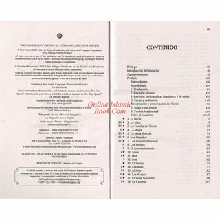 El Coran Esclarecedor,The Clear Quran In Spanish Language by Isa Garcia (Paperback)
ISBN: 9780999721520