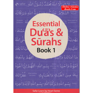 Essential Duas and Surahs: Book 1 (Madinah Script) – Learn by Heart Series