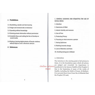 Etiquettes and Fiqh Issues in Social Media Use