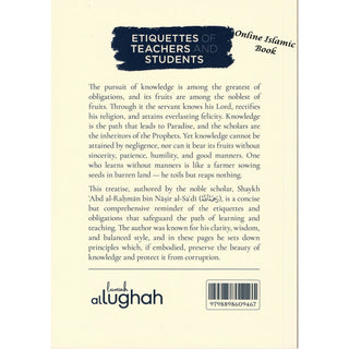 Etiquettes of Teachers & Students