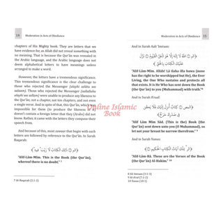 Explanation of The Chapter on Moderation in Acts of Obedience & Preserving Deeds
