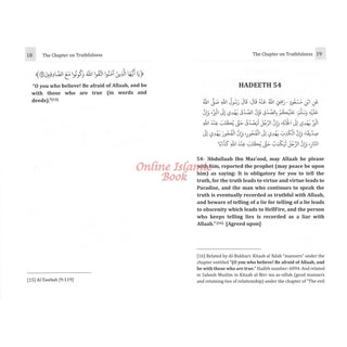Explanation of Riyaadh Saliheen: The Chapter on Truthfulness