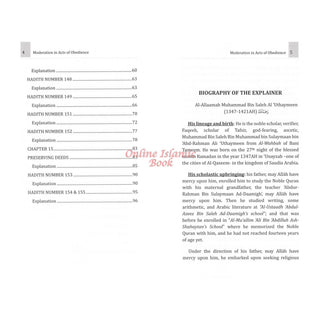 Explanation of The Chapter on Moderation in Acts of Obedience & Preserving Deeds