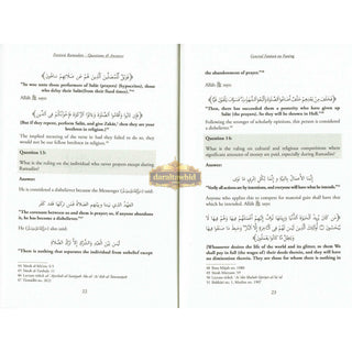 Fatawa Ramadan Questions & Answers By Shaykh Muqbil Ibn Hadi al-Wadi,ISBN: 9781513694535