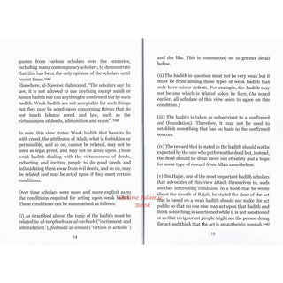 Fatwaa-Making and the Use of Weak Hadith by Jamaal Zarabozo