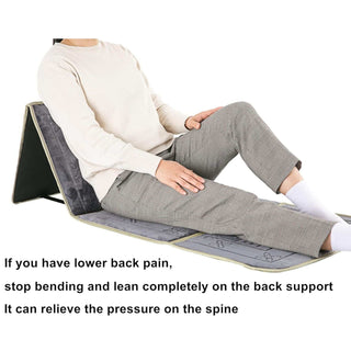 Prayer Rug with Back Support Foldable Meditation Floor Chair