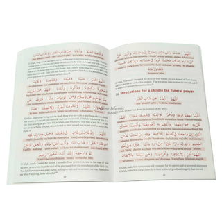 Fortress of the Muslim With Word For Word Arabic text Transliteration in Roman Script